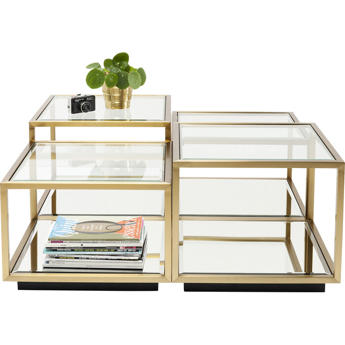 [83104] Mesa centro Luigi oro (4/Set)