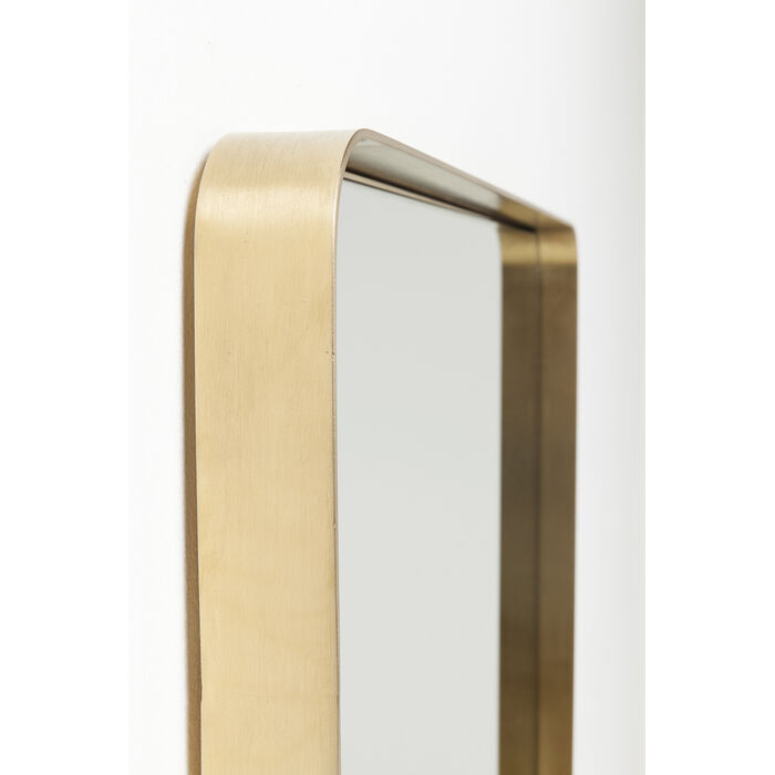 [83190] Divar güzgüsü Curve Brass 80x120cm - 3