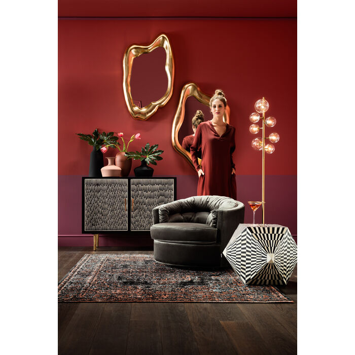 Espejo Hologram oro 117x68cm