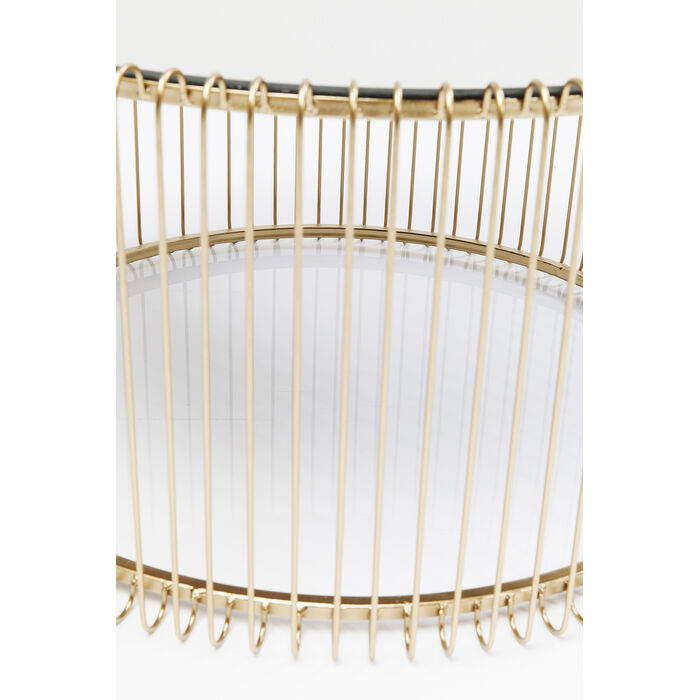 [83456] Coffee Table Wire Brass (2/Set) - 3