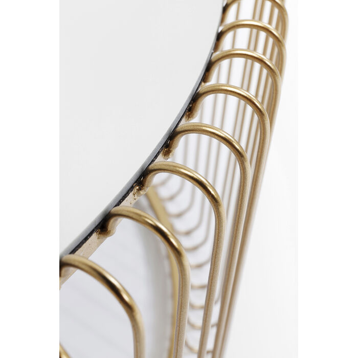 [83456] Coffee Table Wire Brass (2/Set) - 4