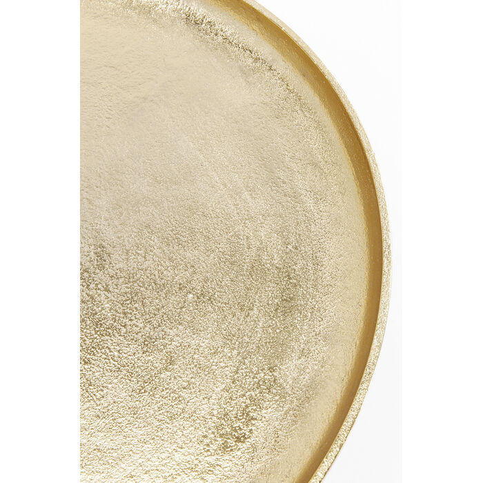 [83466] Side Table Plateau Uno Brass Ø45cm - 3