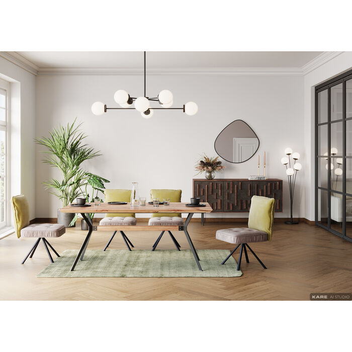 [83545] Swivel Chair Chelsea Green - 4