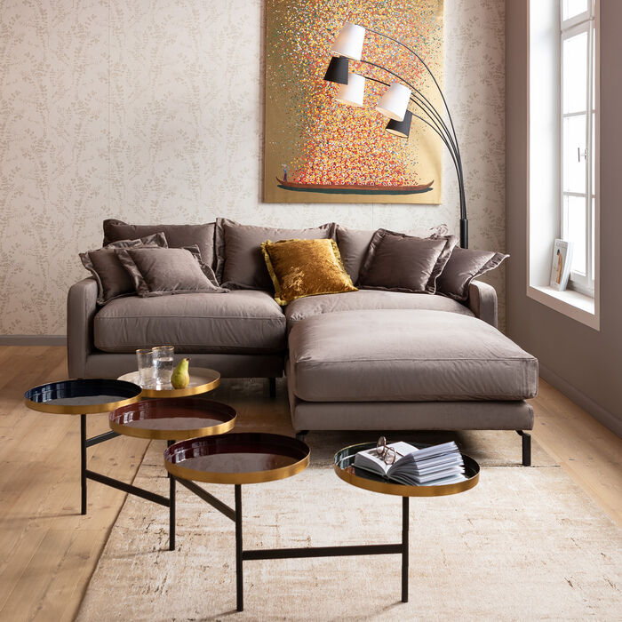 [83687] Tabouret Lullaby taupe - 2