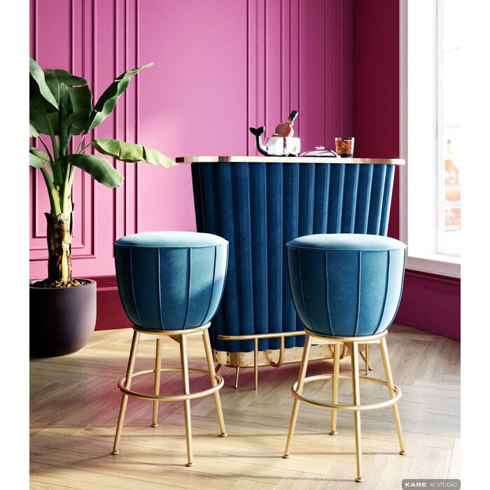 [83903] Bar Stool After Work Gold - 5