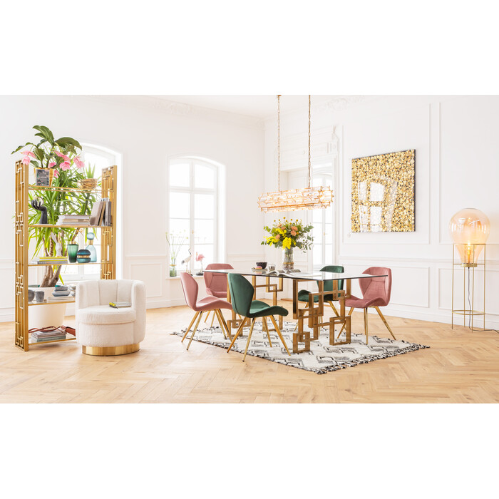 [83930] Chaise Viva rose - 1