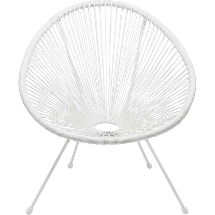 Fauteuil Acapulco Mono blanc