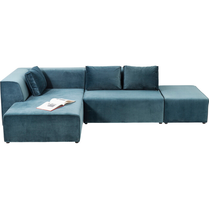 Sofá Infinity Velvet Ocean izq