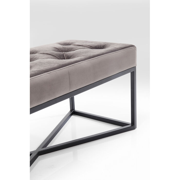 [84089] Bench Crossover Grey Black 90x40cm - 3