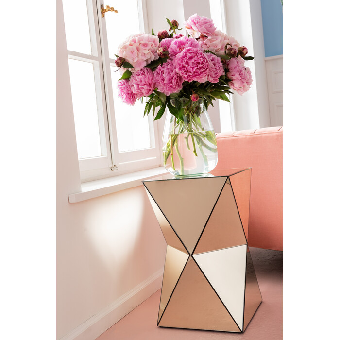 Stolić za kafu Luxury Triangle Pearl 32x32cm