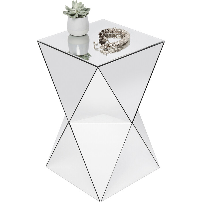 [84157] Table d'appoint Luxury Triangle 32x32cm