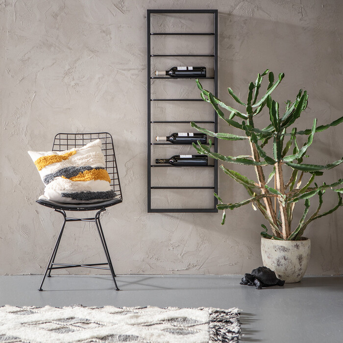 [84278] Wall Wine Shelf Bistro 42x120cm - 2