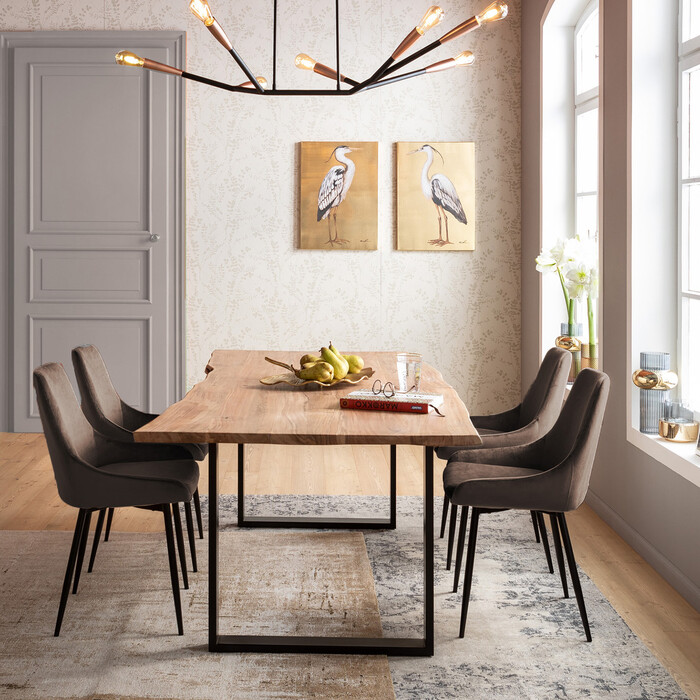 [84331] Chaise East Side marron - 2