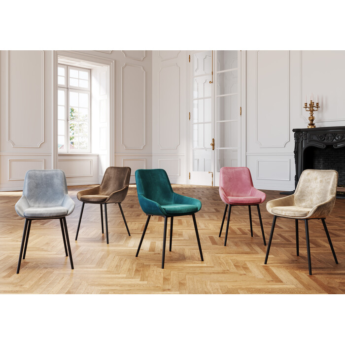 [84332] Chaise East Side pétrole - 2