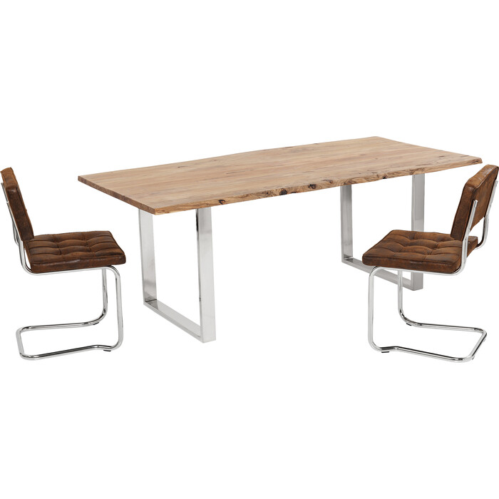 [84484] Mesa Harmony cromo 180x90