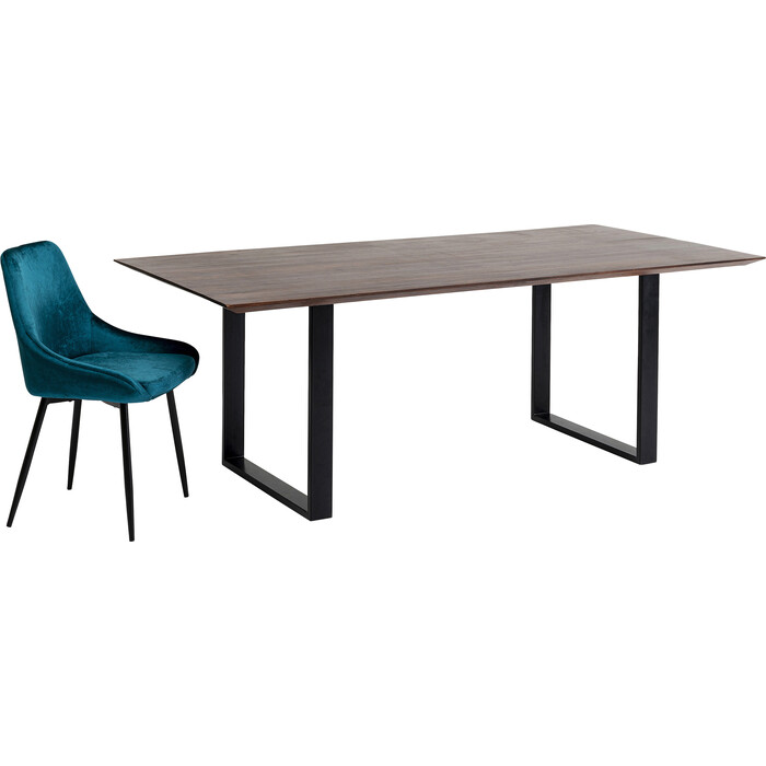 Table Symphony Dark Black 160x80