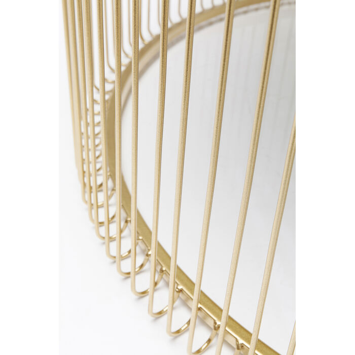 [84516] Table basse Wire Uno laiton Ø80cm - 3