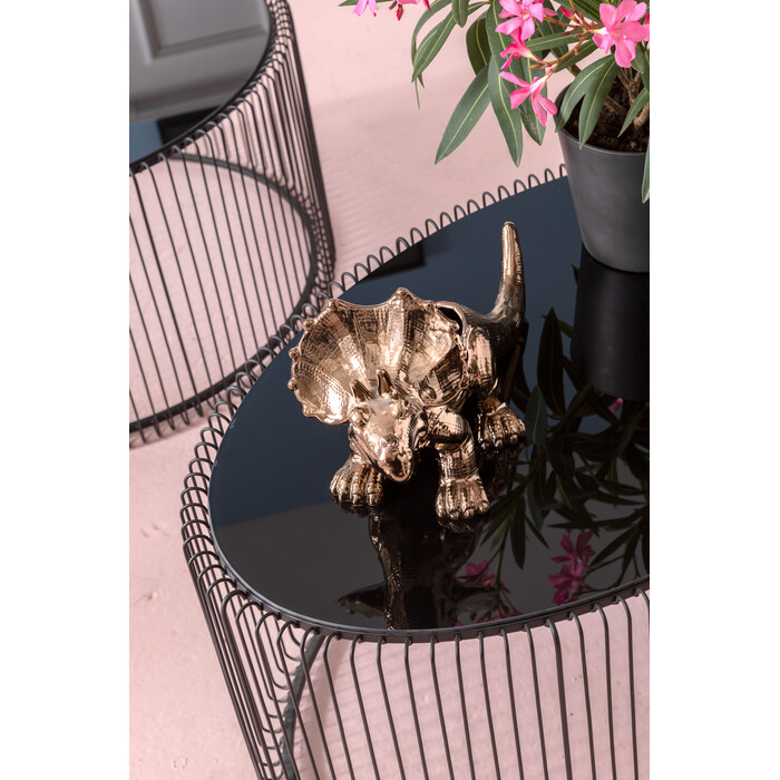 [84517] Coffee Table Wire Uno Black 60x90cm - 2