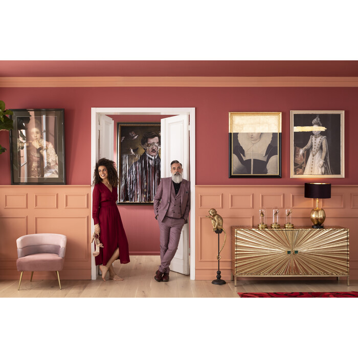 [84780] Sillón Sandwich rosa - 1