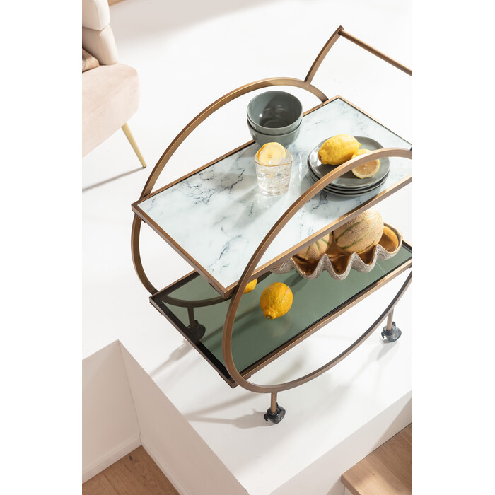 [84824] Desserte Loft laiton - 2