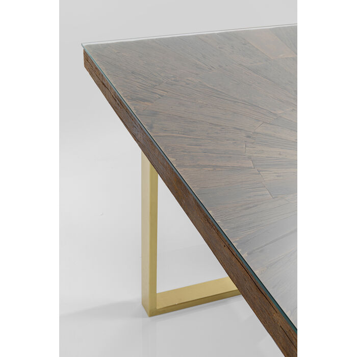 [84880] Table Conley Brass 180x90cm - 3