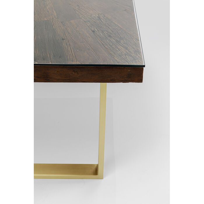 [84880] Table Conley Brass 180x90cm - 4