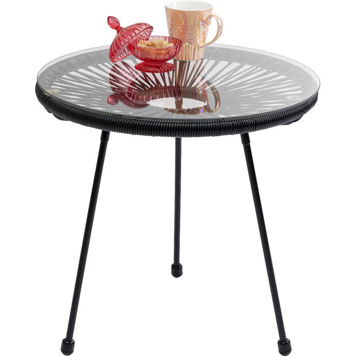 [84924] Side Table Acapulco Mono Black