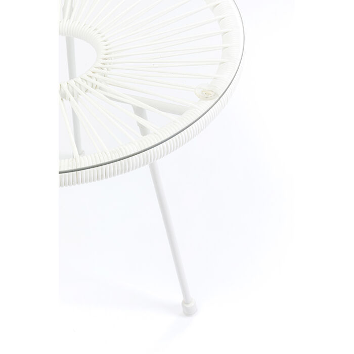 [84925] Side Table Acapulco Mono White - 3