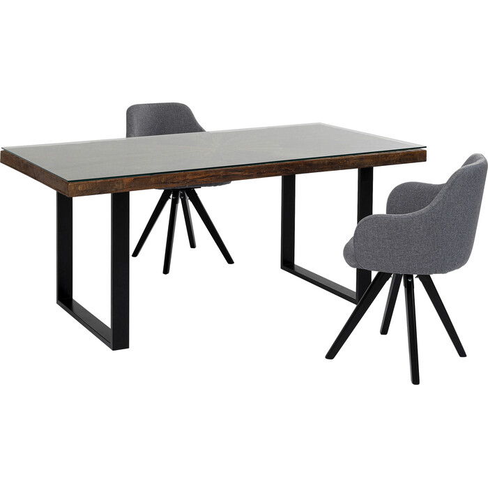 Table Conley Black 180x90