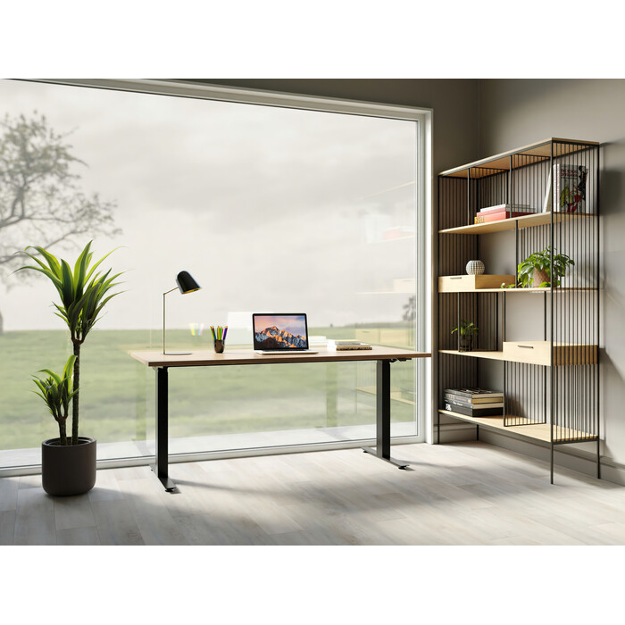 Bureau Office Jackie chêne noir 160x80