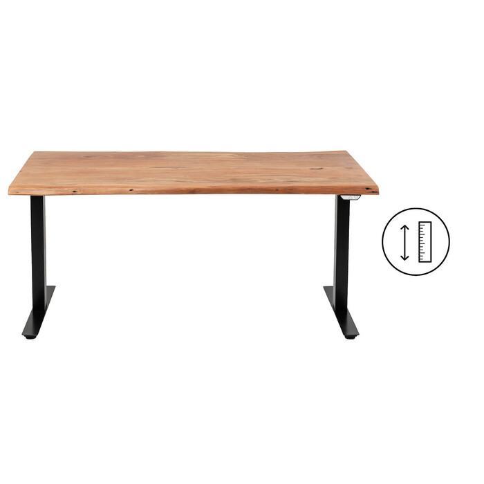 Desk Office Harmony Black 160x80