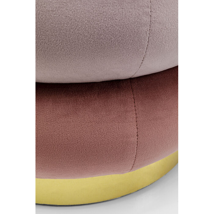 [84965] Taburete Sandwich rosa Ø45cm - 3