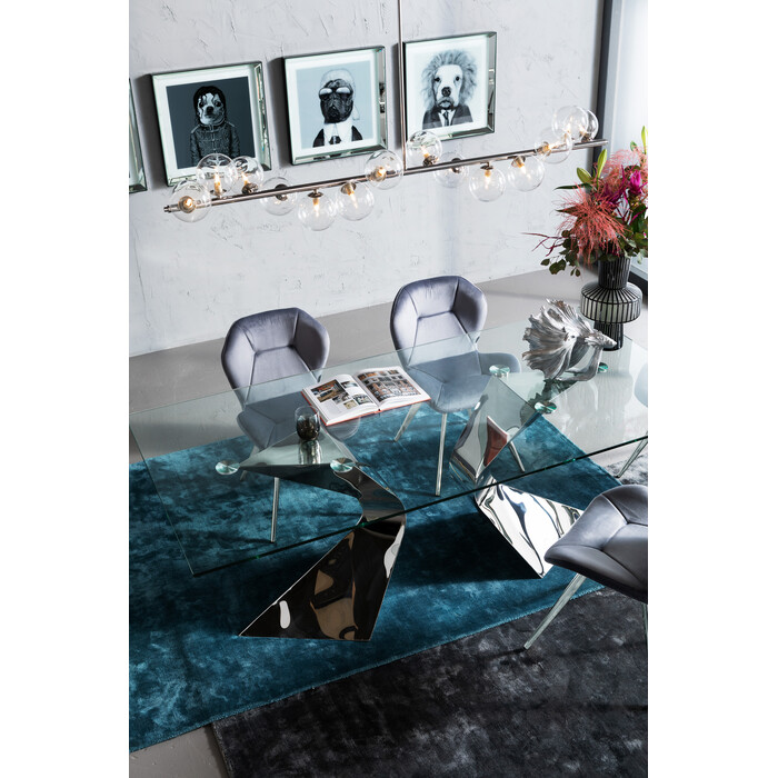Chair Viva Grey Chrome
