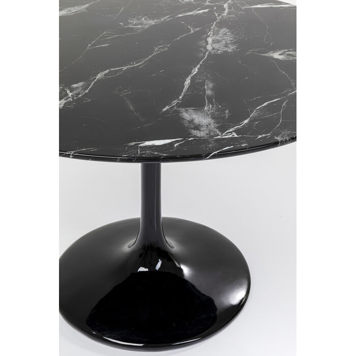 [85002] Table Solo Marble Black Ø110 - 3