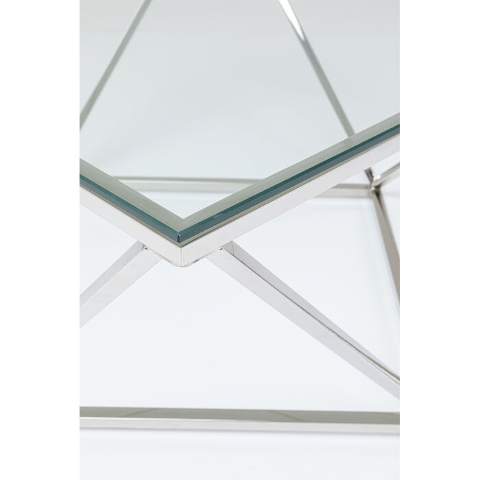 [85030] Table basse Cristallo Chrome 80x80cm - 3
