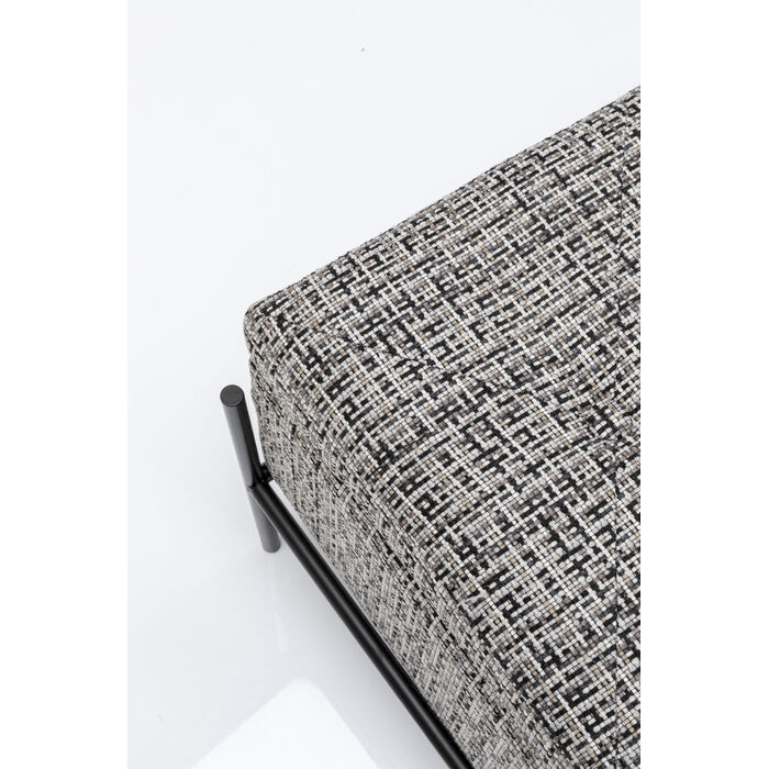 [85051] Chest bench Buttons Storage B&W Big - 4
