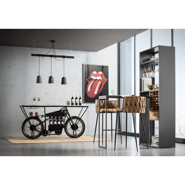 Bar Cabinet Vinoteca 80x201cm