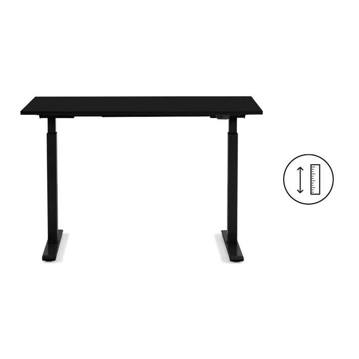 Desk Office Smart Black Black 120x70