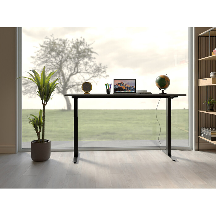 [85100] Desk Office Smart Black Black 140x70 - 2