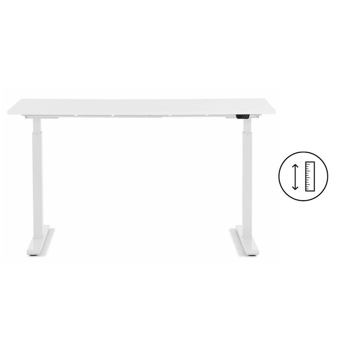 Bureau Office blanc blanc 140x70