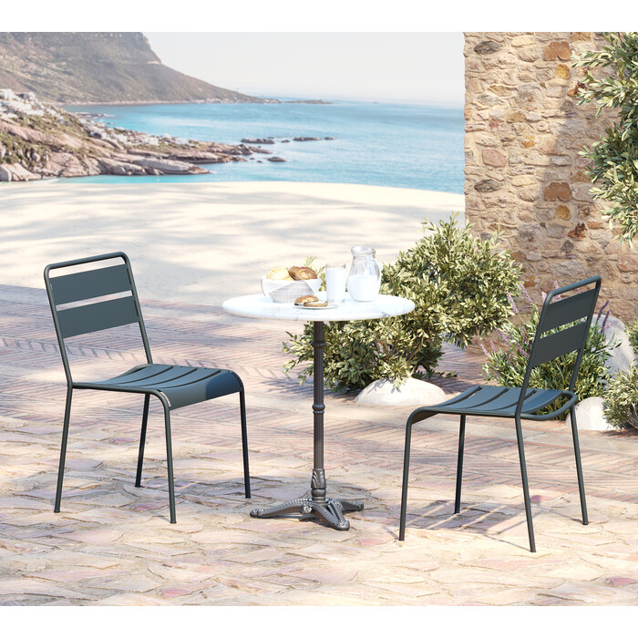 [85157] Bistro Table Kaffeehaus Round WhiteØ 60 - 2