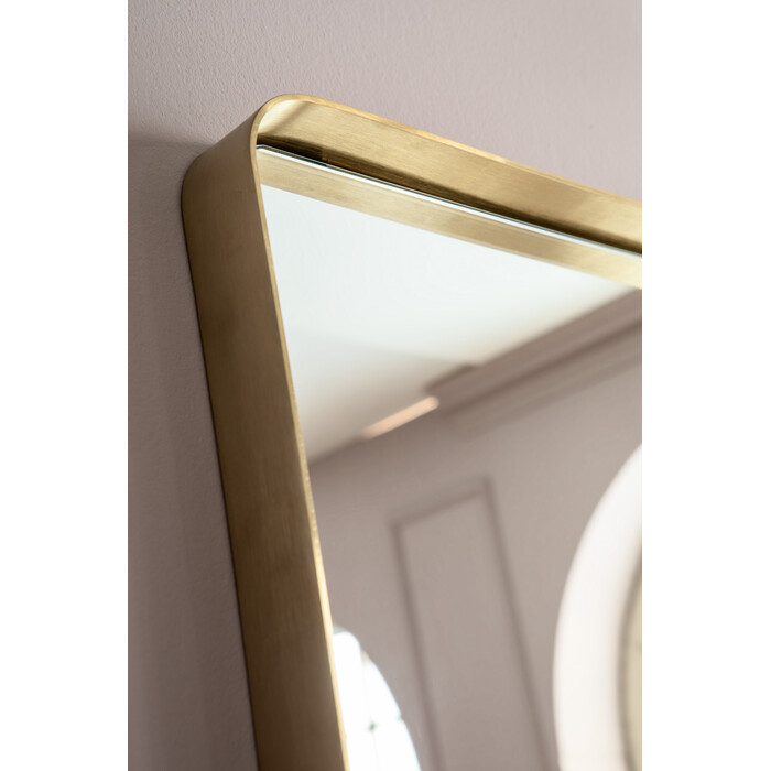 [85275] Mirror Curve MO Brass 70x200cm - 2