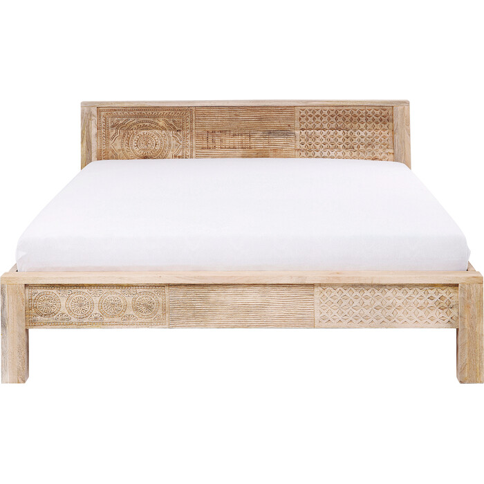 Cama madera alta Puro 180x200