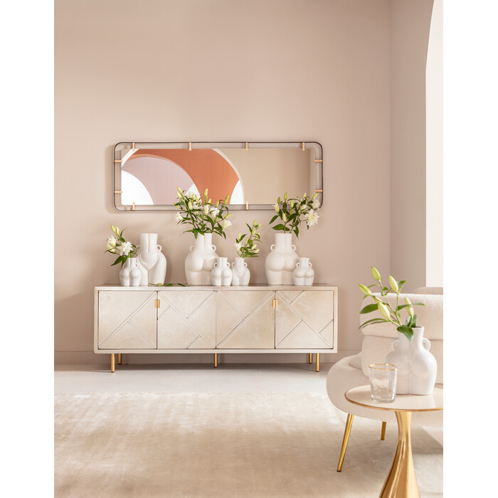 Miroir Betsy Frame métal 55x165cm