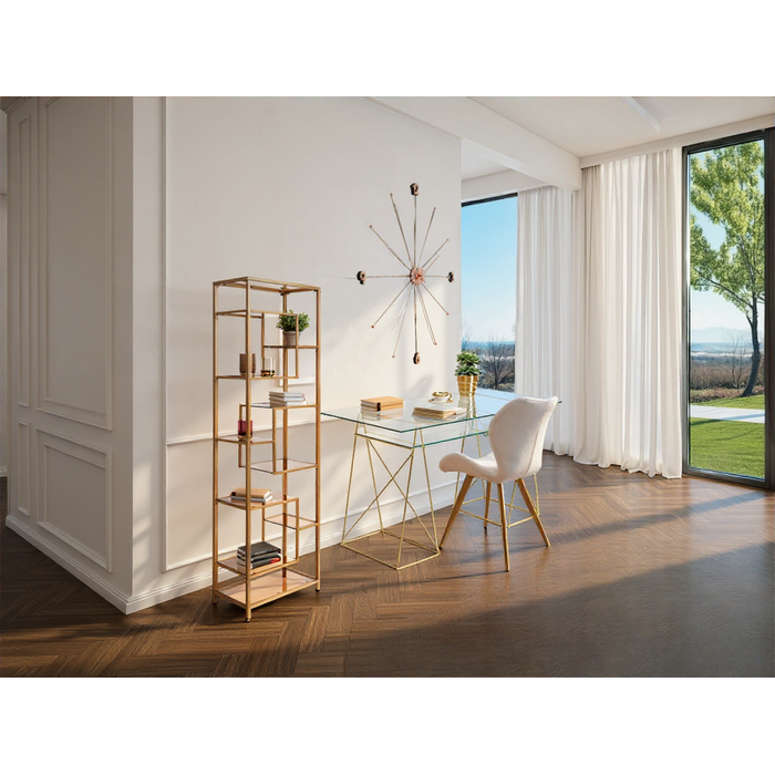 Shelf Loft Gold 60x195cm