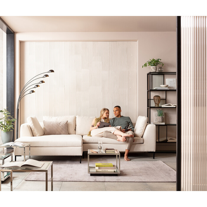 [85492] Canapé d'angle Gianni crème 290cm gauche - 2