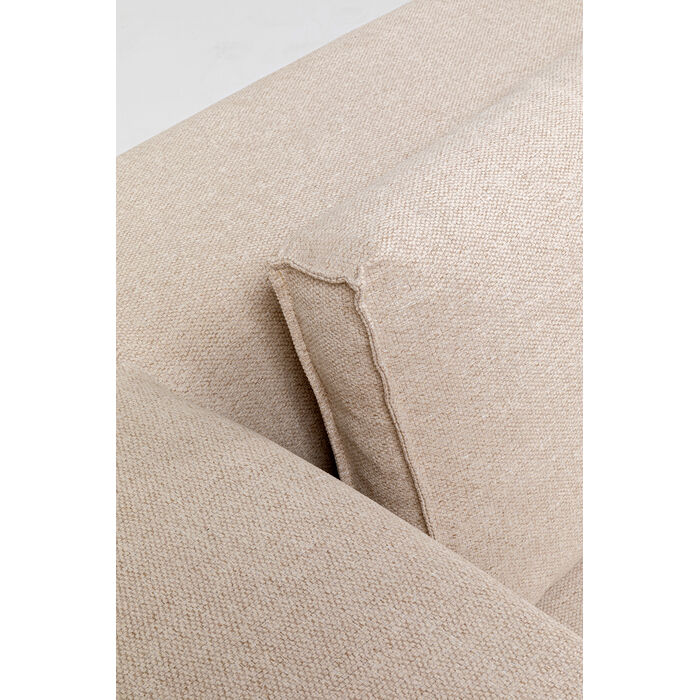 [85493] Corner Sofa Infinity Ottomane Cream Left - 3