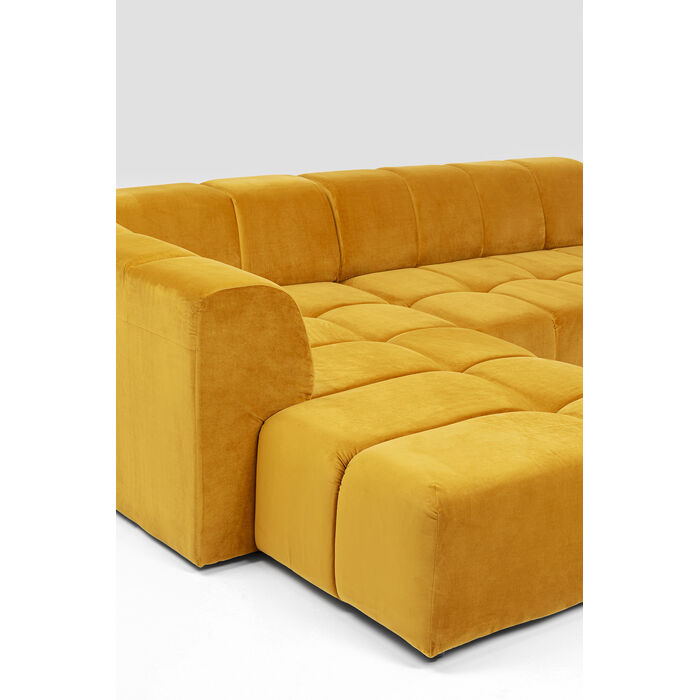 [85497] Corner Sofa Belami Velvet Amber Left - 3