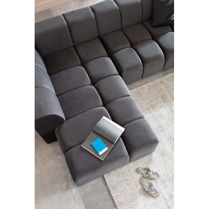 [85501] Sofá esq Belami Velvet gris izq - 2