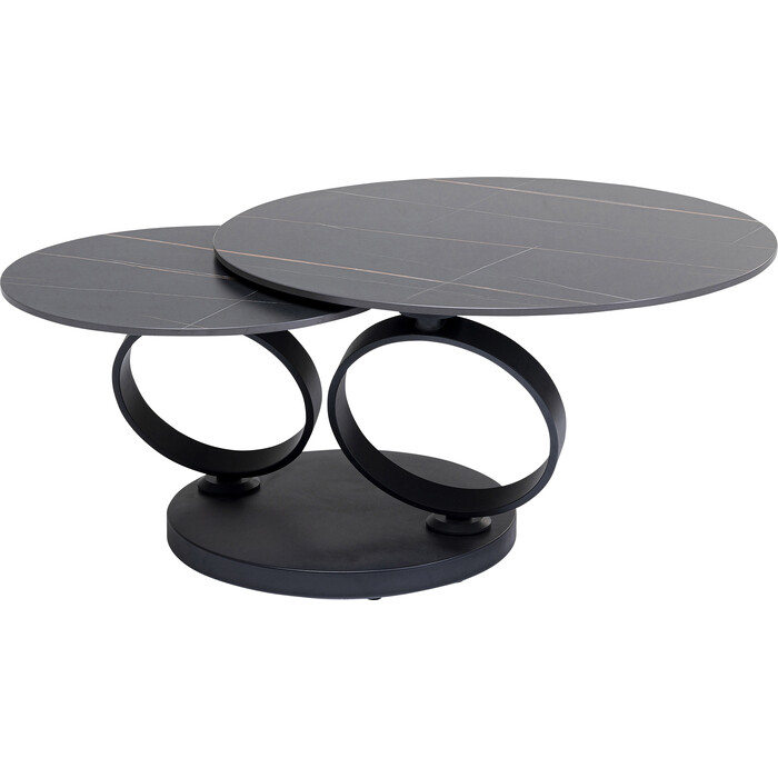 [85504] Mesa centro Beverly negro 133x80cm